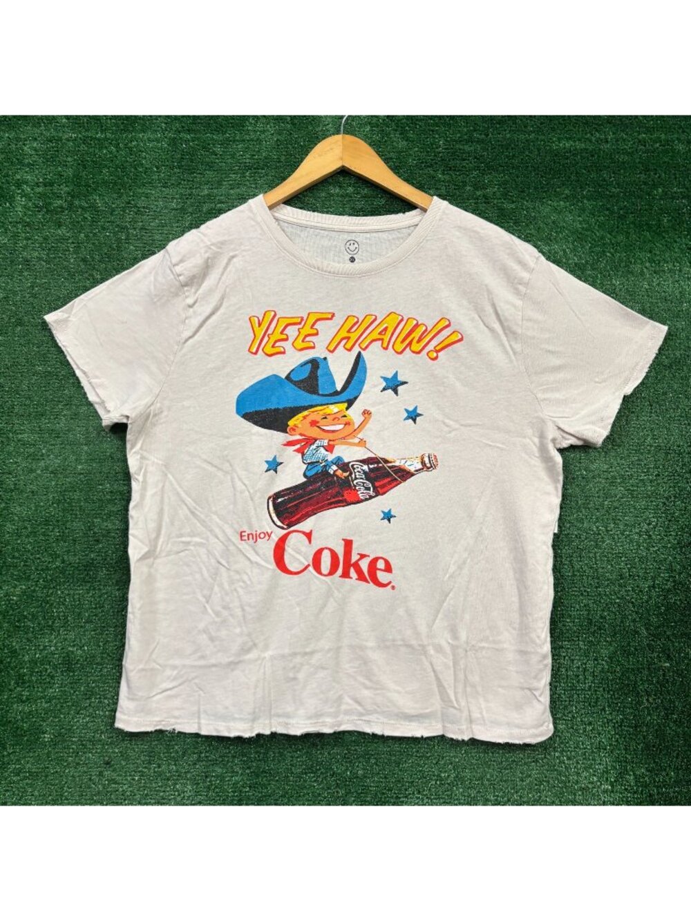 Coca-Cola Enjoy Coke Yee Haw Cowboy T-Shirt Size Extra Large